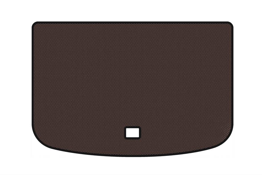Audi A1 2010-2018 Gummimatte für Kofferraum Carsuit (HB, 3-türig, braun) Image