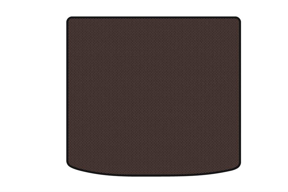 BMW X6 E71 2008–2014 Gummimatte für Kofferraum Carsuit V-1 (Braun) Image