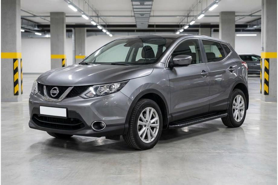 Nissan Qashqai 2014-2021 Seitenschweller Bosphorus Black (2 Stk., Aluminium) Image