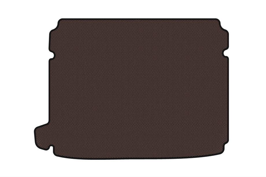 Citroen DS-4 2010-2015 Gummimatte für Kofferraum Carsuit (HB, Vor-Facelift, braun) Image