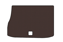 Citroen DS-5 2011-2015 Gummimatte für Kofferraum Carsuit (HB, Hybrid/Automatik, braun) Foto 1