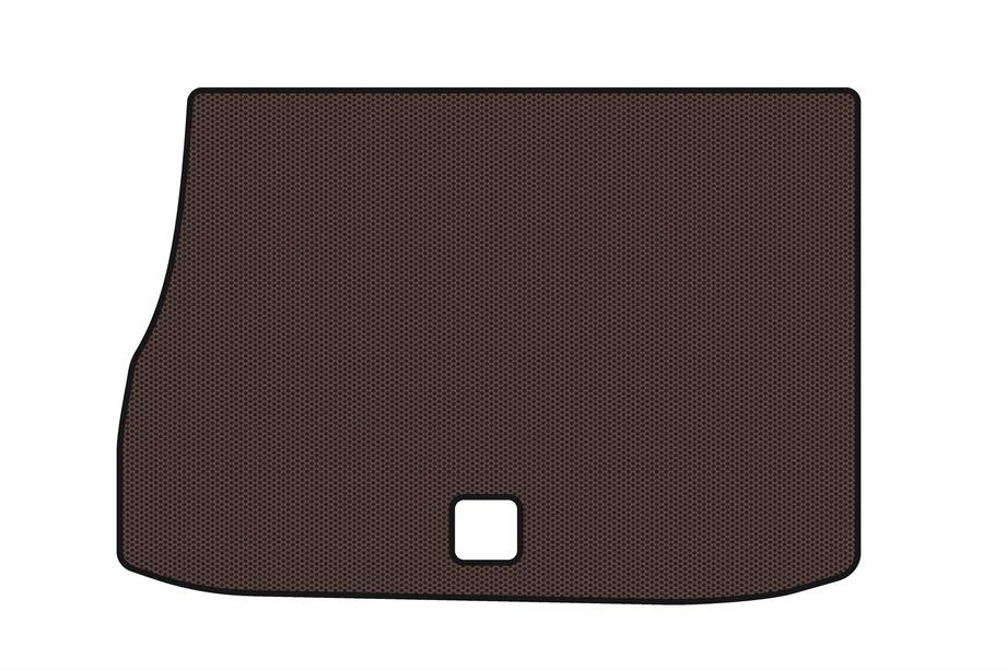 Citroen DS-5 2011-2015 Gummimatte für Kofferraum Carsuit (HB, Hybrid/Automatik, braun) Image