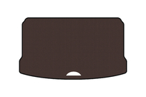 Mini Cooper F55/56/57 2014-2023 Gummimatte für Kofferraum Carsuit (für S F55, 5-türig, braun) Foto 1