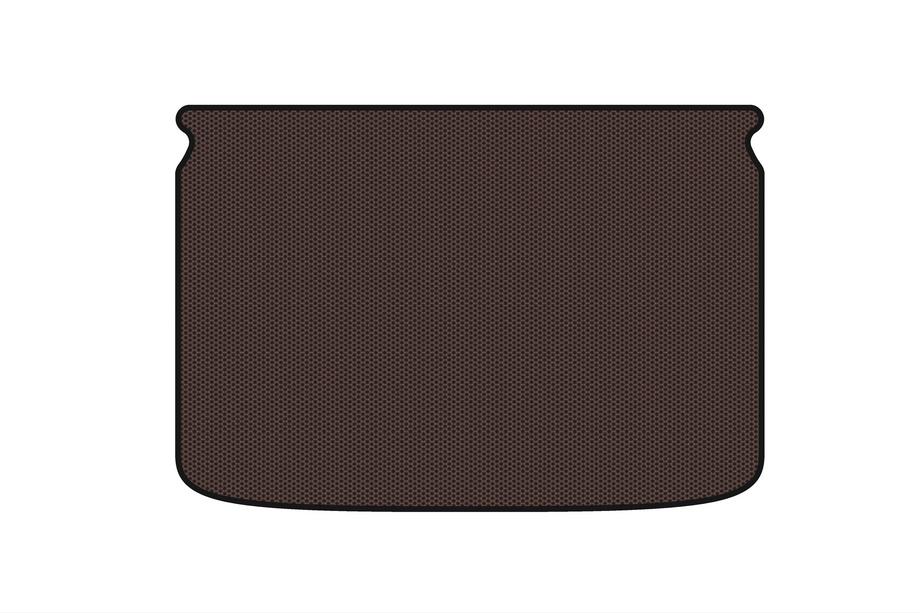 Fiat 500/500L 2013-2022 Gummi-Kofferraummatte Carsuit (für 500L, Braun) Image