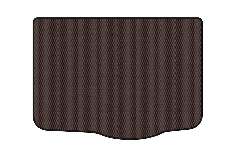 Fiat Punto Grande/EVO 2006-2018 Gummimatte für Kofferraum Carsuit (2011-2018, HB, 3-türig, braun) Image