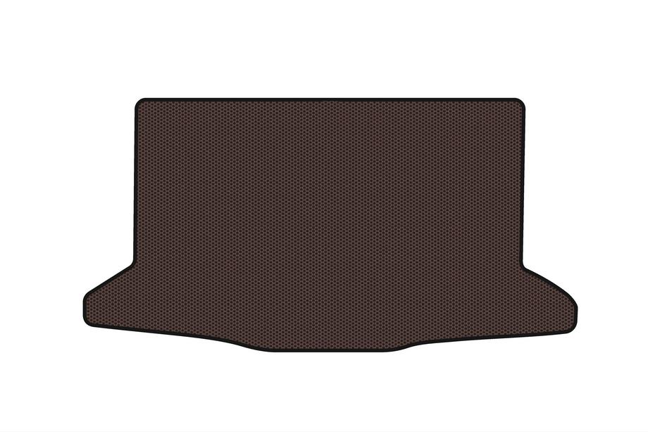 Fiat Sedici 2006-2014 Gummimatte für Kofferraum Carsuit (HB, braun) Image