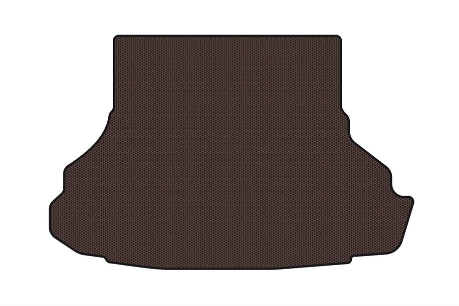 Ford Mustang 2015-2023 Gummimatte für Kofferraum Carsuit (Coupé, braun) Foto 1