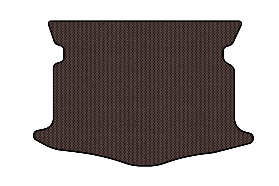 Honda FR-V 2004-2009 Gummimatte für Kofferraum Carsuit (Braun) Foto 1