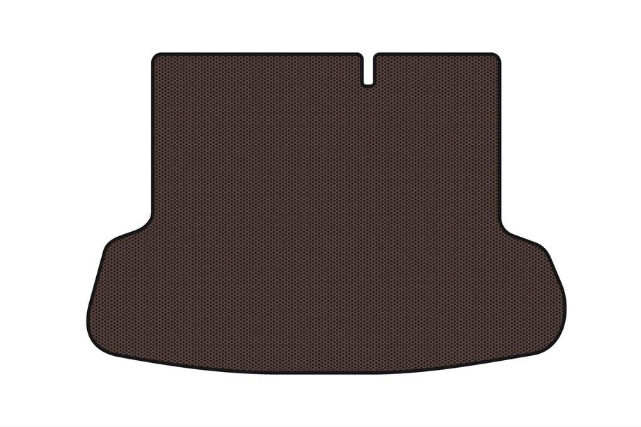 Hyundai Accent 2006-2010 Gummimatte für Kofferraum Carsuit (SD, braun) Foto 1