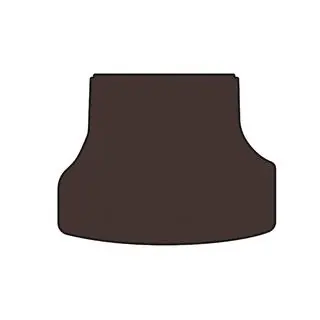 Gummimatte für Kofferraum Carsuit (SD, braun)