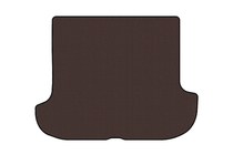 Hyundai Terracan 2001-2007 Gummimatte für Kofferraum Carsuit (Braun) Foto 1