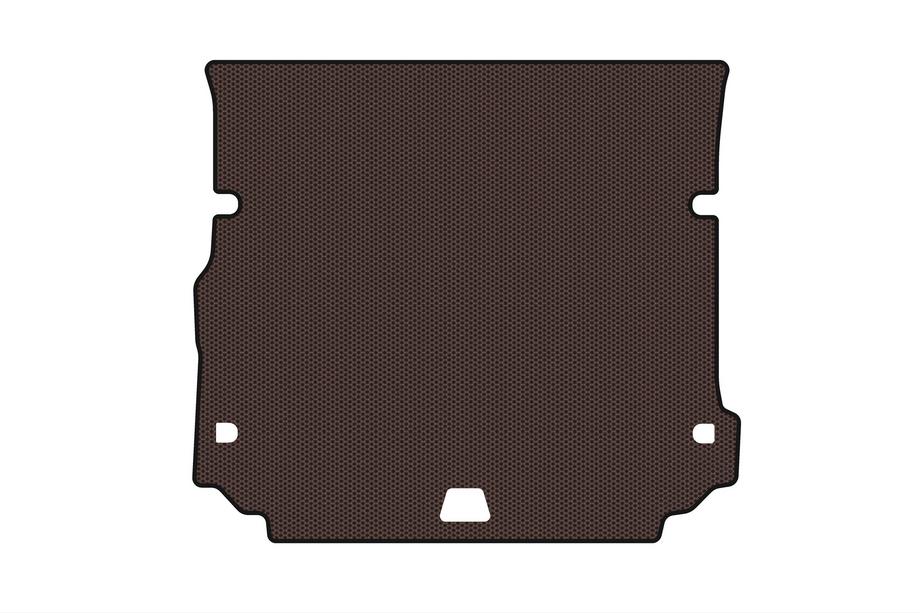 Land Rover Discovery III 2004–2009 Gummimatte für Kofferraum Carsuit V2 (Braun) Foto 1