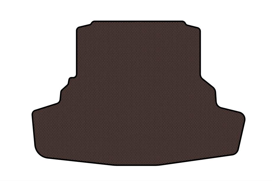 Lexus IS 2013- Gummimatte für Kofferraum Carsuit (2WD, braun) Image