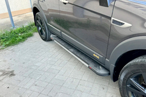 Opel Antara 2006-2017 Seitenschweller RedLine V1 (2 Stk., Aluminium) Foto 1