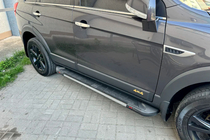 Opel Antara 2006-2017 Seitenschweller RedLine V1 (2 Stk., Aluminium) Foto 2