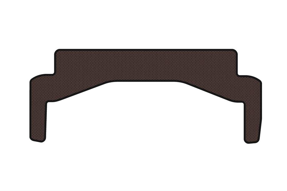 Mercedes SLK R172 2011-2016 Gummimatte für Kofferraum Carsuit (oben, Roadster, braun) Foto 1
