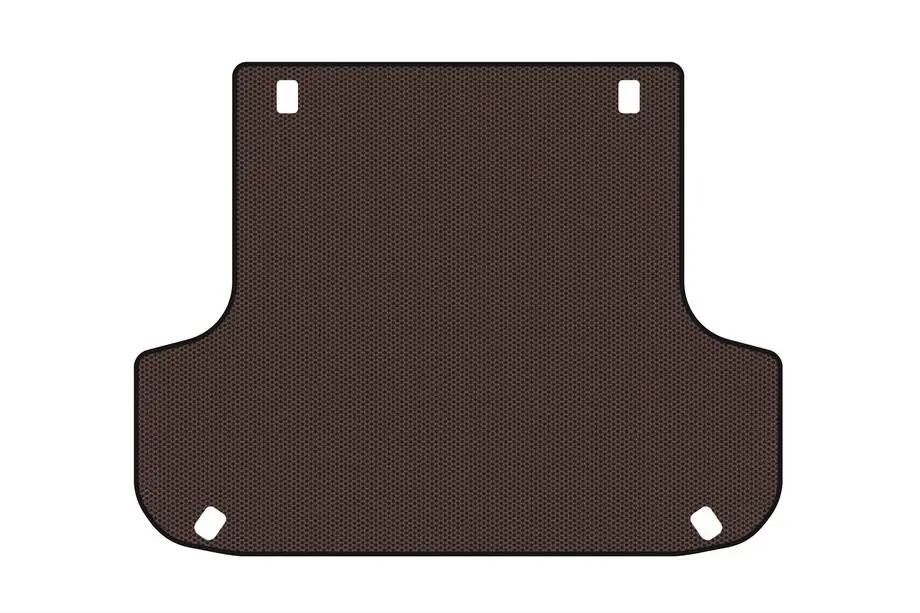Mitsubishi Pajero Sport 1996-2007 Gummimatte für Kofferraum Carsuit (Braun) Image