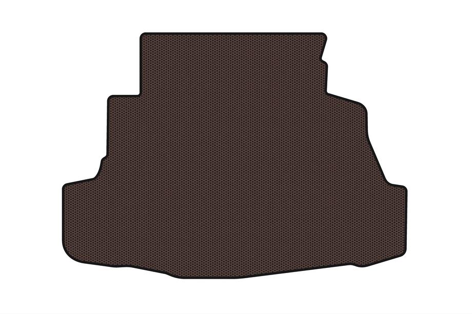Nissan Primera P12 2002–2007 Gummimatte für Kofferraum Carsuit (SD, braun) Image