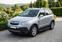 Opel Antara 2006-2017 Seitenschweller Bosphorus Black (2 Stk., Aluminium) Foto 1