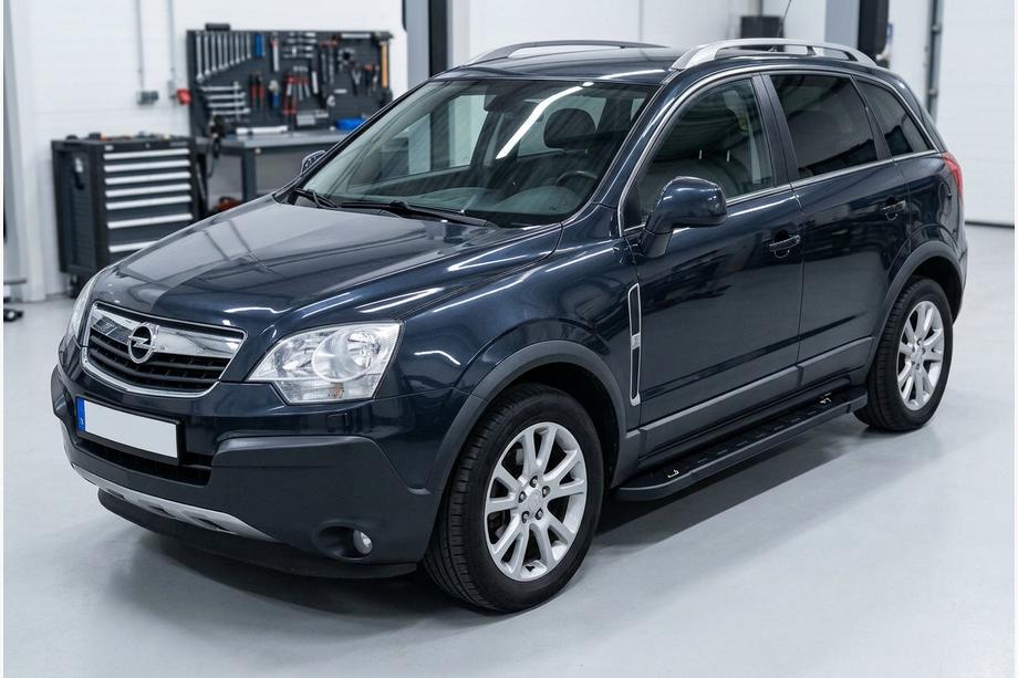 Opel Antara 2006-2017 Seitenschweller RedLine Black (2 Stk., Aluminium) 2016-2018 Image