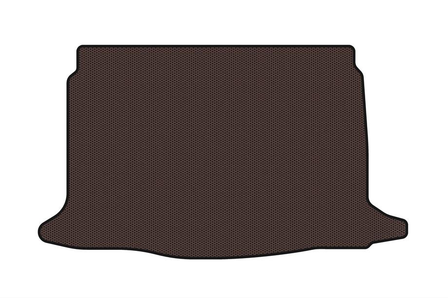 Renault Megane IV 2016-2025 Gummimatte für Kofferraum Carsuit (HB, braun) Image