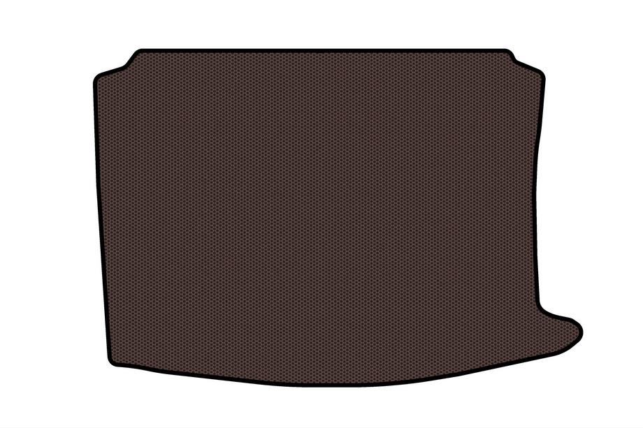 Seat Leon 1999-2005 Gummimatte für Kofferraum Carsuit (HB, 5-türig, braun) Foto 1