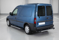 Opel Combo 2002–2012 Seitenschweller RedLine V1 (2 Stk., Aluminium) Foto 1