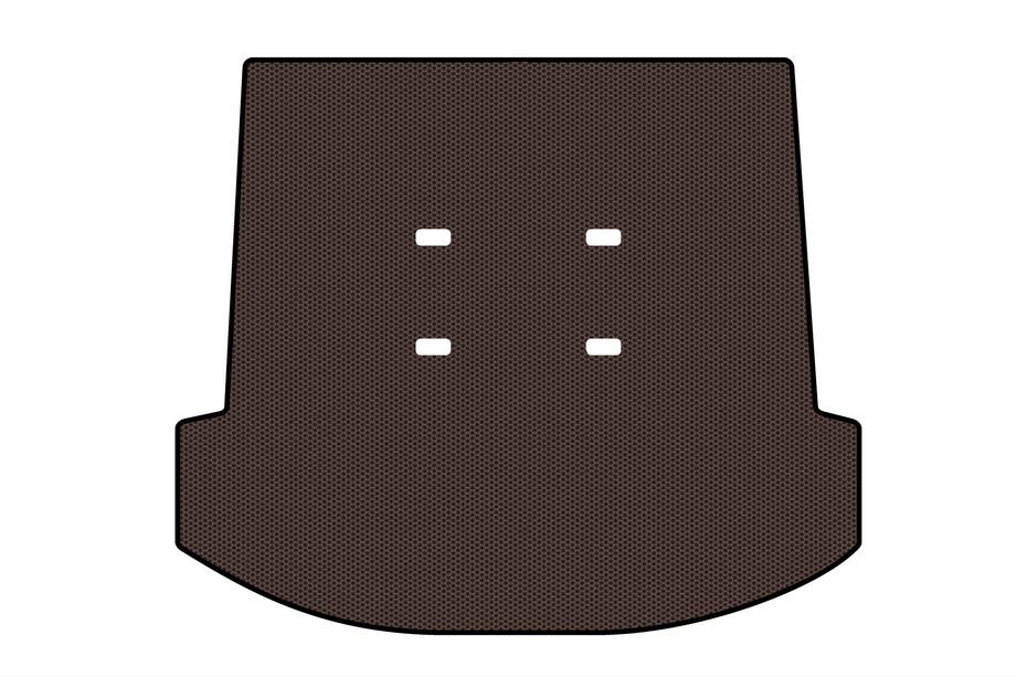 Toyota Fortuner 2006-2015 Gummimatte für Kofferraum Carsuit (Braun) Image