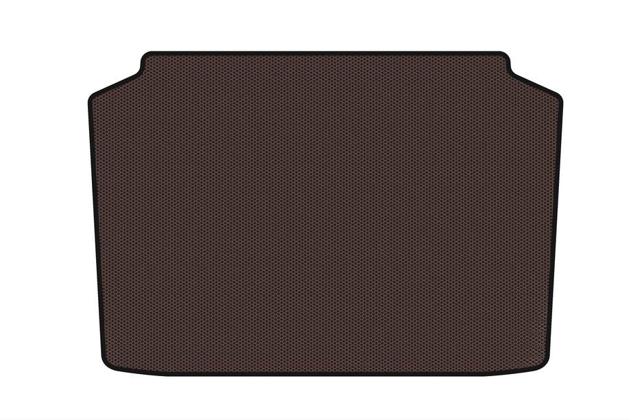 Volkswagen Polo 2001-2009 Gummimatte für Kofferraum Carsuit (HB, 3/5-türig, braun) Image
