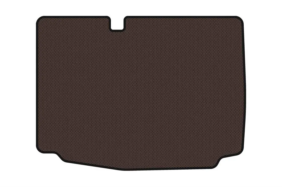Volkswagen Polo 2010-2017 Gummimatte für Kofferraum Carsuit (HB, 3/5-türig, braun) Foto 1
