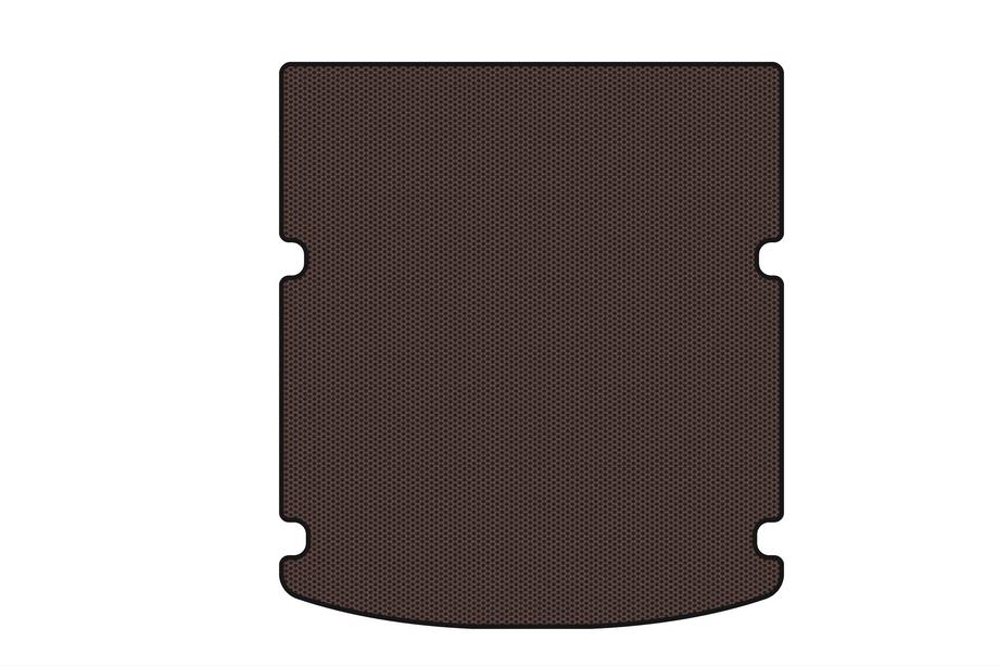 Audi A6 C7 2011-2017 Gummi-Kofferraummatte Carsuit V-1 (Sedan, braun) Image