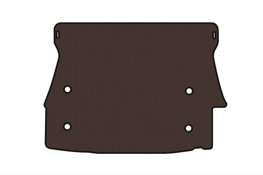 BMW 3 Series E36 1990-2000 Gummimatte für Kofferraum Carsuit (Coupé, braun) Image
