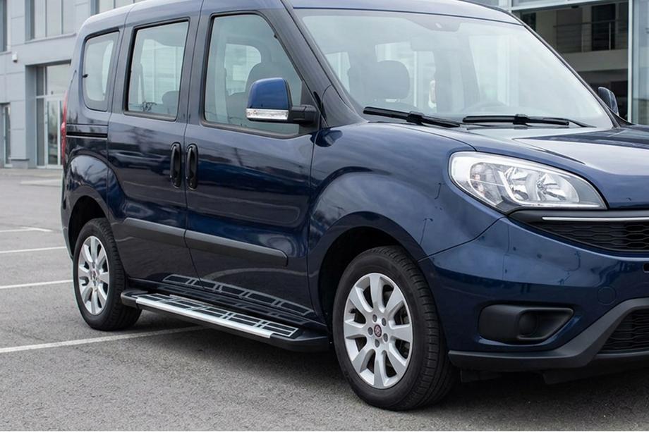 Opel Combo 2012-2018 Seitenschweller Sunrise (2 Stk., Aluminium) Image