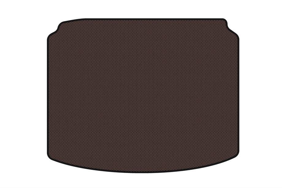 Citroen C-4 2004-2010 Gummi-Kofferraummatte Carsuit (HB, 5-türig, Facelift, braun) Image