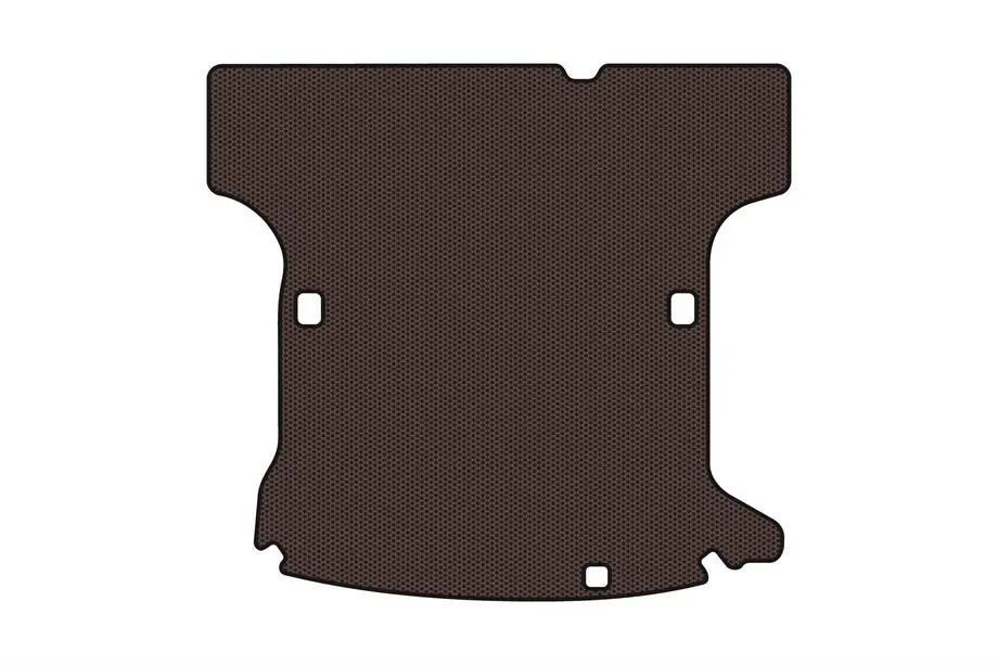 Dacia Logan I 2005-2008 Gummimatte für Kofferraum Carsuit (SW, 5-Sitzer/Schaltgetriebe, Vor-Facelift, braun) Image