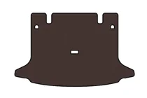 Dacia Logan I 2005-2008 Gummimatte für Kofferraum Carsuit (SW, 7-Sitzer, braun) Foto 1