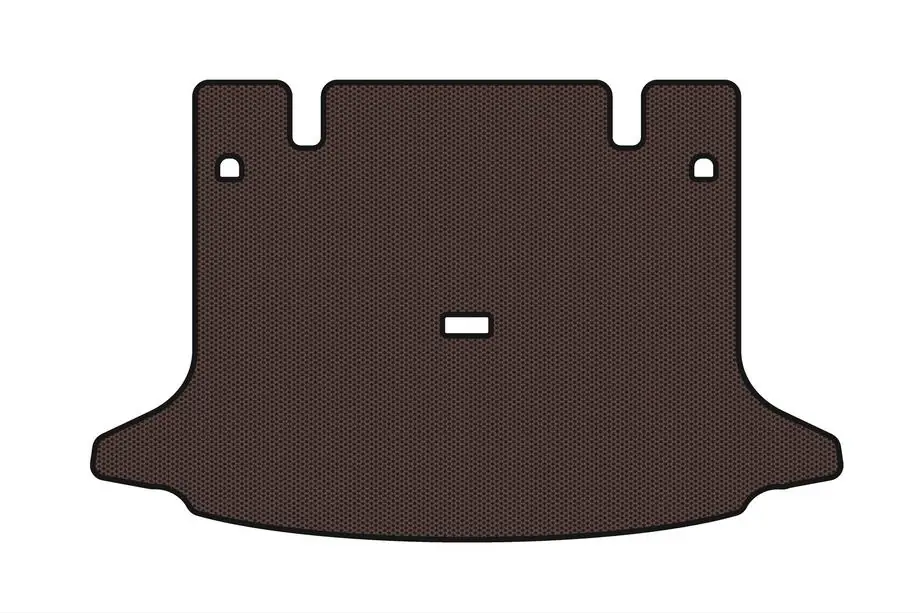 Dacia Logan I 2005-2008 Gummimatte für Kofferraum Carsuit (SW, 7-Sitzer, braun) Image