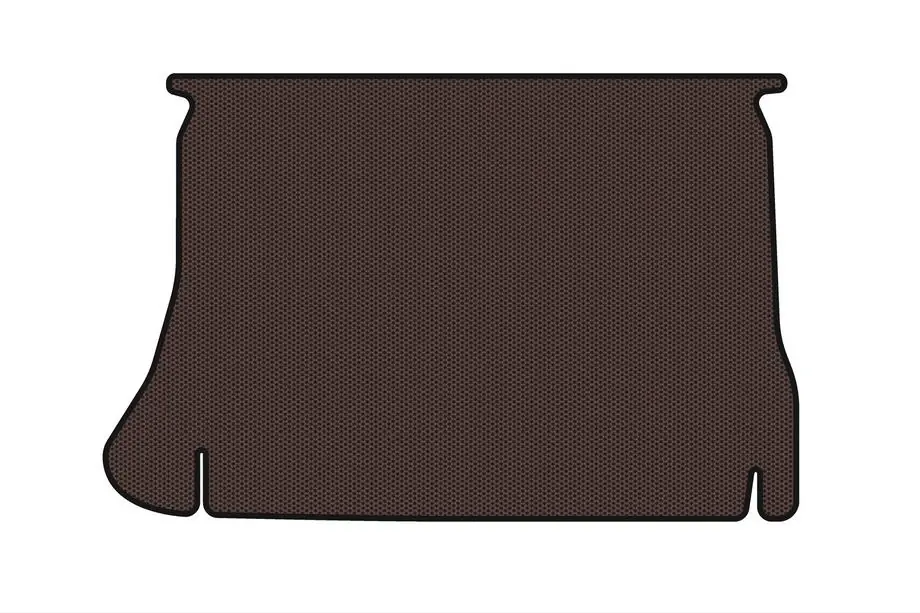 Daewoo Lanos 1998-2017 Gummimatte für Kofferraum Carsuit (HB, braun) Image
