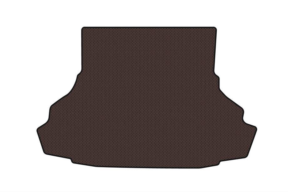 Ford Mustang 2015-2023 Gummimatte für Kofferraum Carsuit (2015-2017, Cabriolet, USA, braun) Image