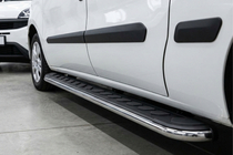 Opel Combo 2012-2018 Trittbretter Maydos V1 (2 Stk., Aluminium & Edelstahl) Foto 1