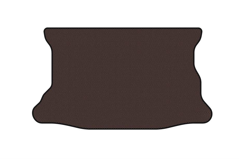 Honda FIT/Jazz 2002-2008 Gummimatte für Kofferraum Carsuit (2001-2008, HB, braun) Image