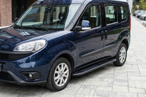 Opel Combo 2012-2018 Seitenschweller Bosphorus Black (2 Stk., Aluminium) Foto 1