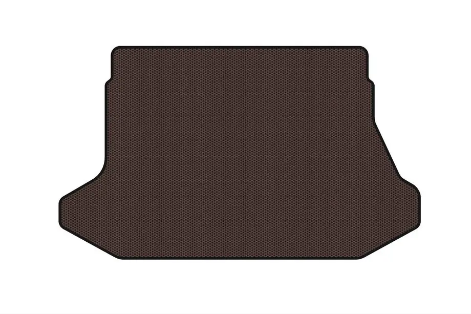 Kia Cerato 1 2004-2009 Gummimatte für Kofferraum Carsuit (HB, braun) Foto 1