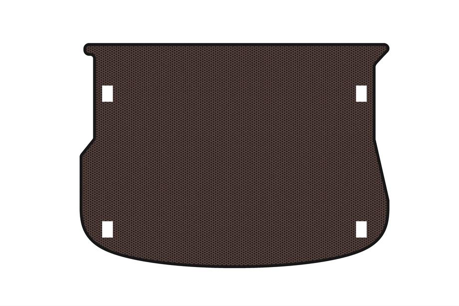 Range Rover Evoque 2012-2018 Gummimatte für Kofferraum Carsuit (Braun) Image