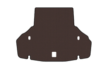 Lexus LS 2007-2017 Gummimatte für Kofferraum Carsuit (2007-2009, SD, Kein Allrad, USA, Braun) Foto 1
