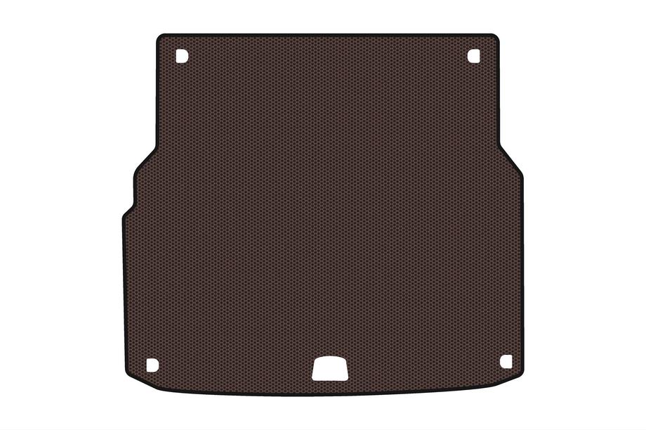 Mercedes C-class W205 2014-2021 Gummimatte für Kofferraum Carsuit (2014-2017, SW, braun) Image