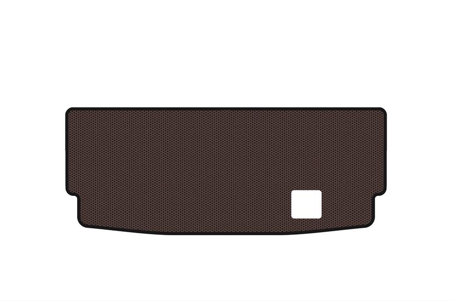 Mercedes GL class X164 2006-2012 Gummimatte für Kofferraum Carsuit (7-Sitzer mit umgeklappter 3. Sitzreihe, braun) Foto 1