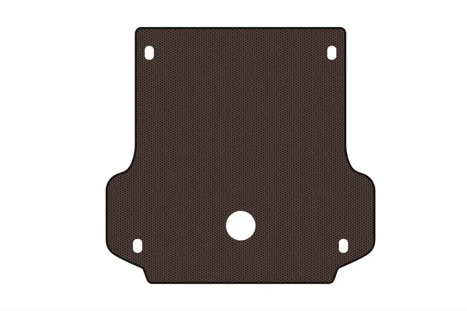 Mitsubishi Pajero Sport 2008-2015 Gummimatte für Kofferraum Carsuit (2008-2013, braun) Image