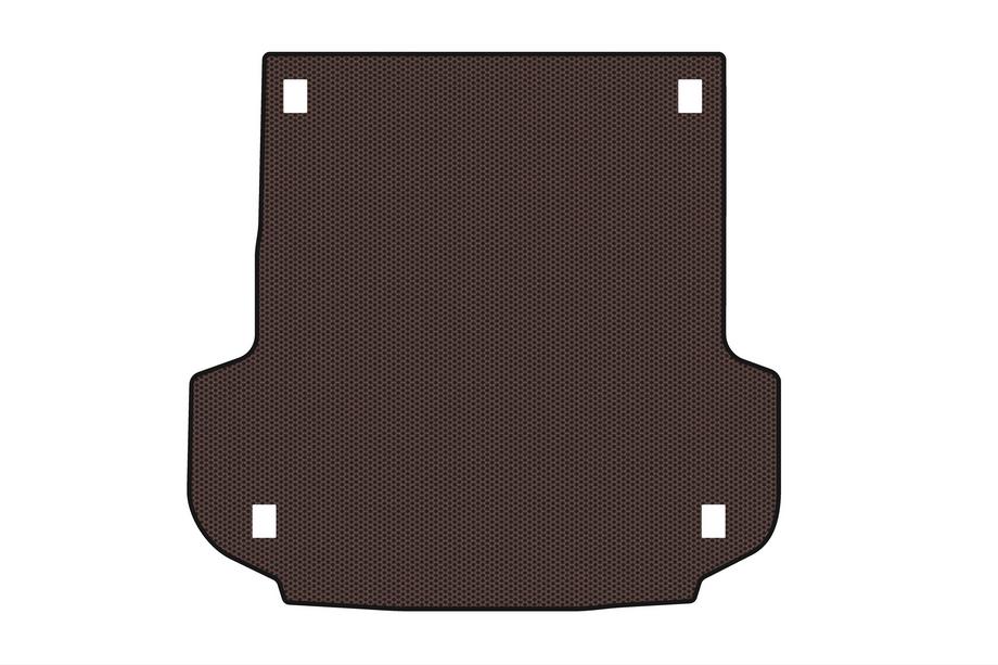 Mitsubishi Pajero Sport 2015- Gummimatte für Kofferraum Carsuit (Braun) Image