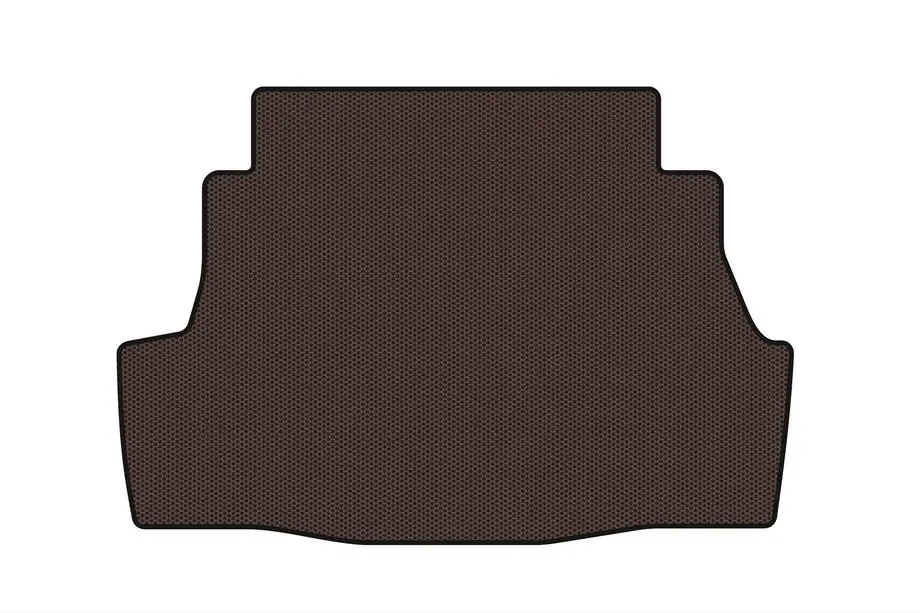Nissan Almera B10 Classic 2006-2012 Gummimatte für Kofferraum Carsuit (SD, braun) Foto 1